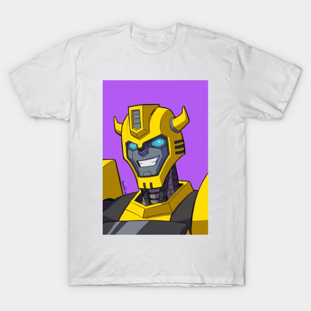 Bumble Bot Animated T-Shirt by Novanim